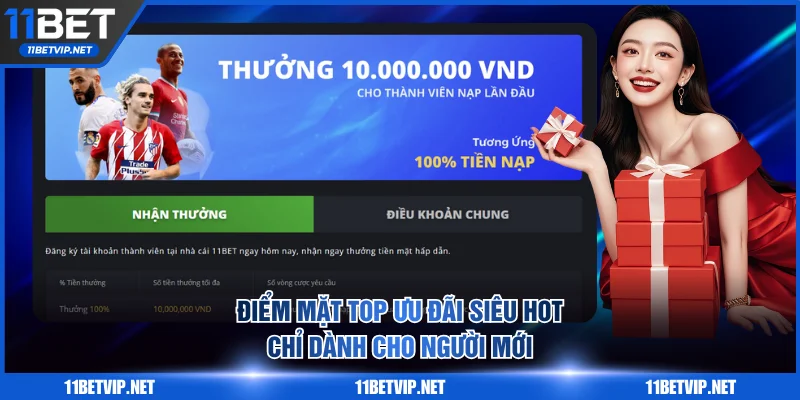 Điểm mặt top ưu đãi siêu hot chỉ dành cho người mới