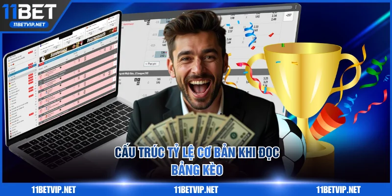 Cấu trúc tỷ lệ cơ bản khi đọc bảng kèo
