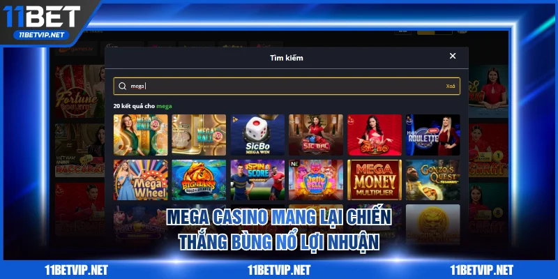 Mega casino mang lại chiến thắng bùng nổ lợi nhuận